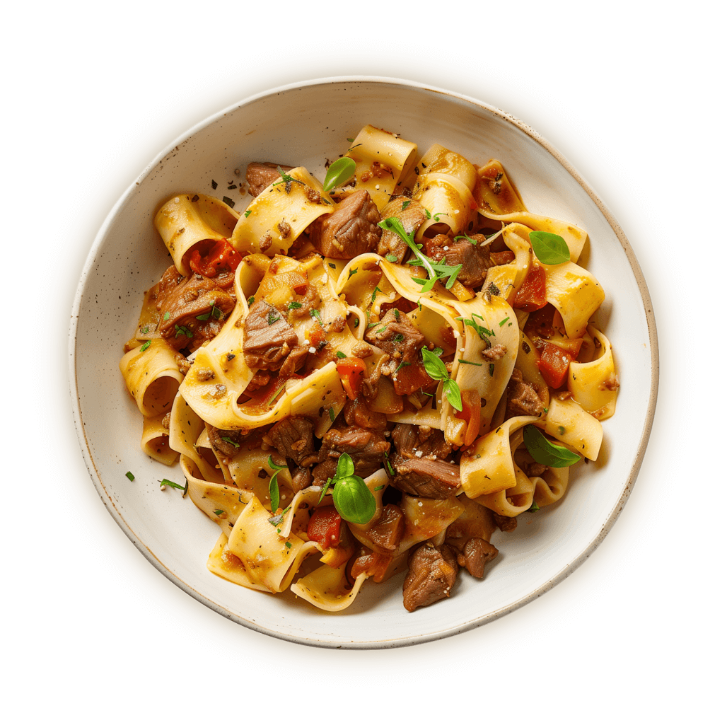 Beef Parpadelle